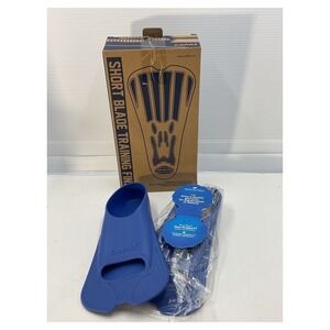 Capas Short Blade Training Fins Blue NEW